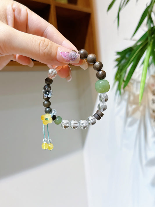 Charming Zen Spirit | A Tranquil Space/crystal Bracelet /DIY Bracelet