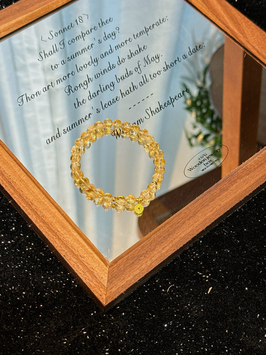 Crystal Coin Fusion · Pyramid/Crystal bracelet /Men Women style